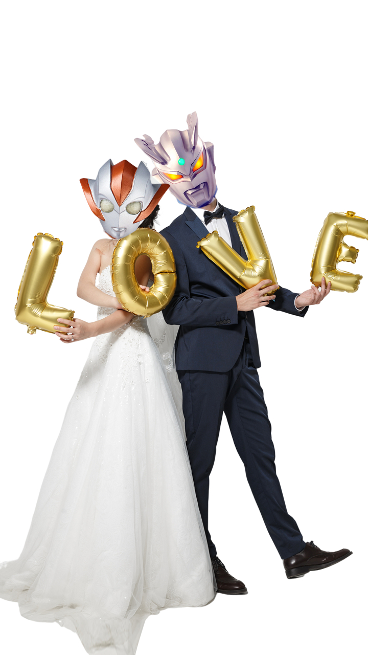 赛罗与格丽乔喜结连理,这无疑是一场宇宙间最为浪漫的婚礼.