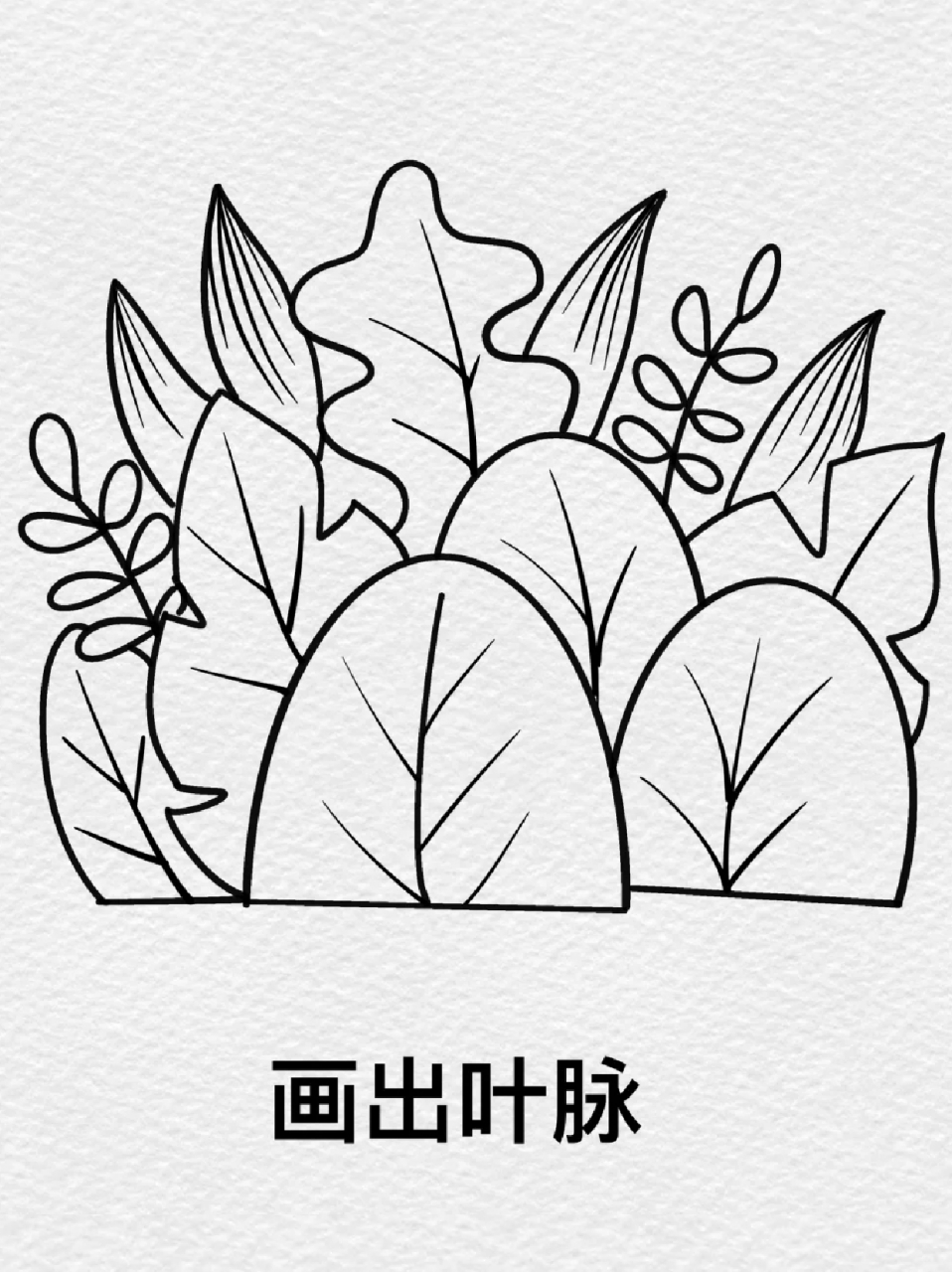 板报花边小草简笔画图片