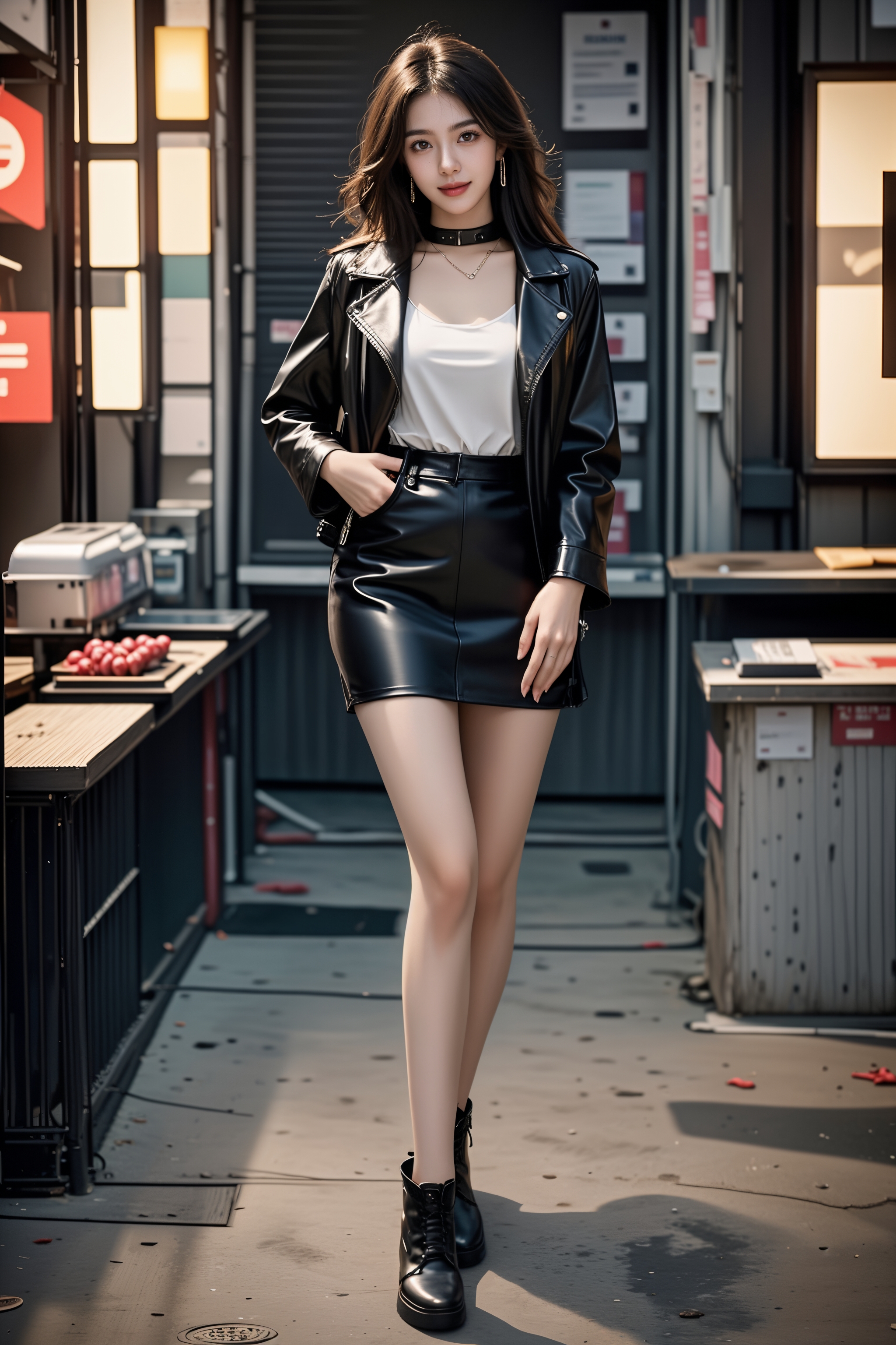 美女晨跑
