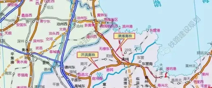 滨临高铁具体线路图图片