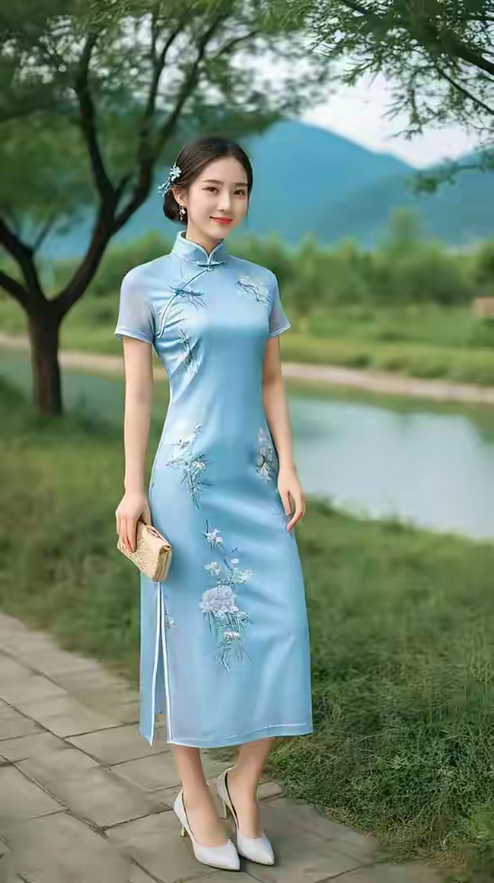 在这个喧嚣的世界里,古典美女如同一股清流,让人感受到一种纯净和美好