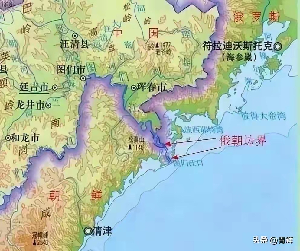 黑瞎子岛出海口图片