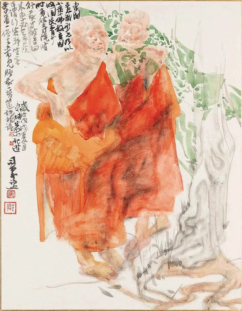 紫皮花生纸本设色13×12cm×22012笋煮肉纸本设色13×12cm2012财神之