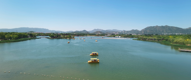 龙泉湖~湿地公园·石家庄 ——值得去玩的地方 ①最好的观景处,在那个
