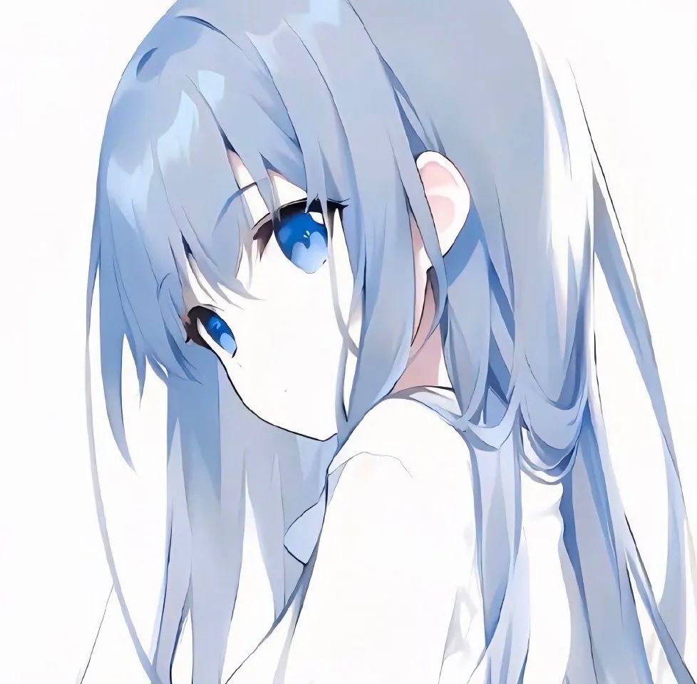 蓝色系女生头像第二弹#女生头像# #动漫女生头像# #优质女生头像