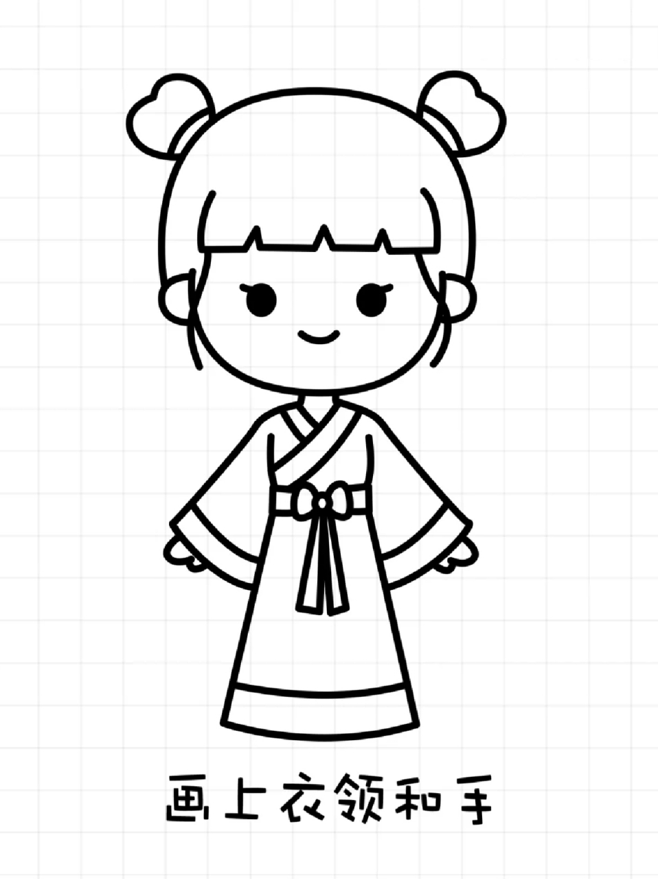 但是担心画不好,96今天我这里就分享一个古风女孩的简笔画,非常简单