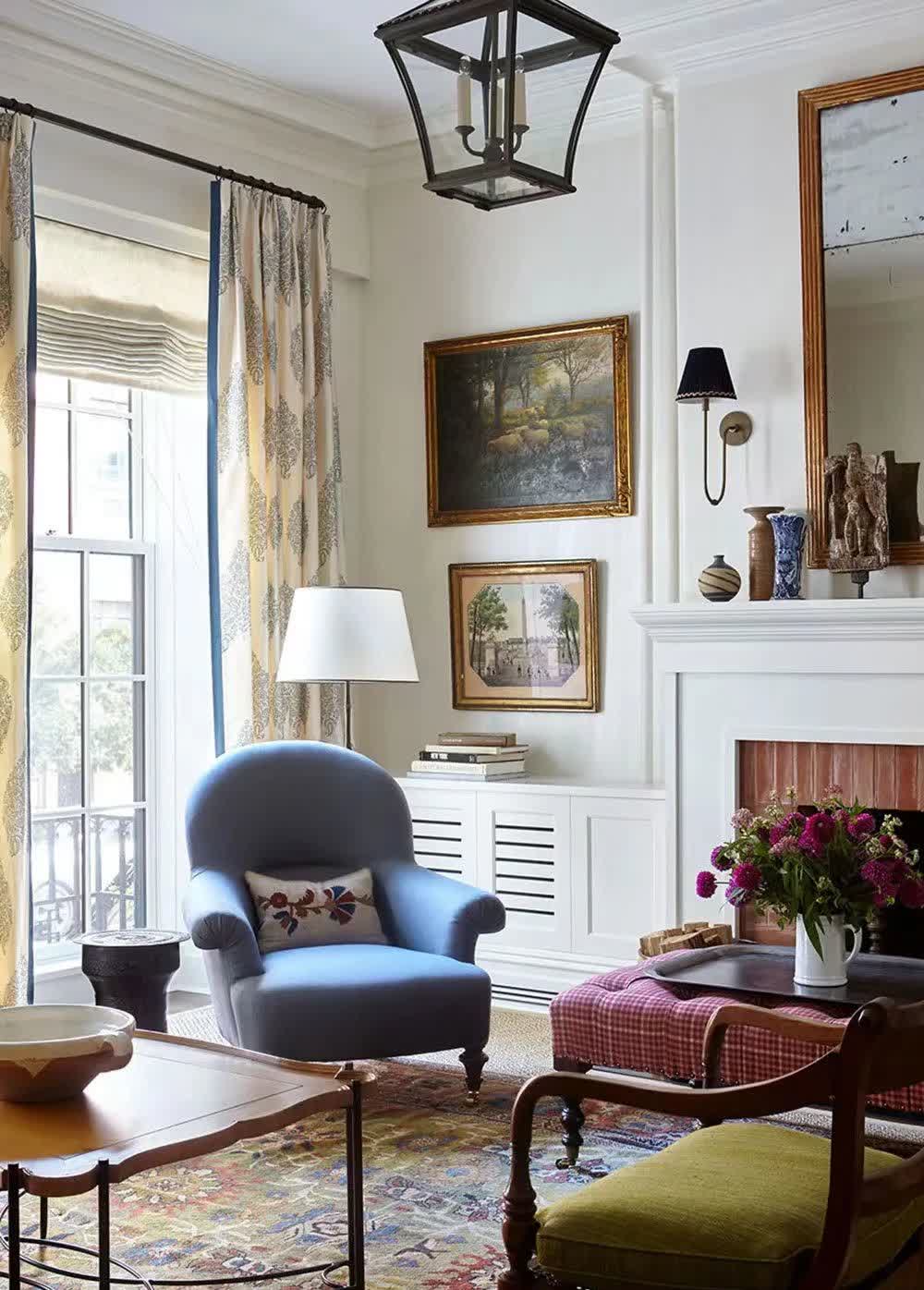 纽约的女设计师打造的现代美式住宅,色彩稳重和谐,太高级了