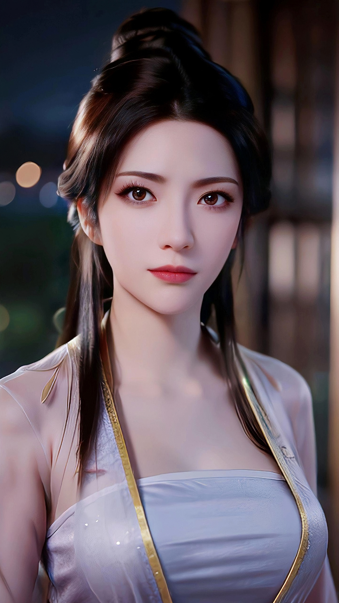 国漫女神|《凡人修仙传》南宫婉ai高清手机壁纸:容貌倾国倾城