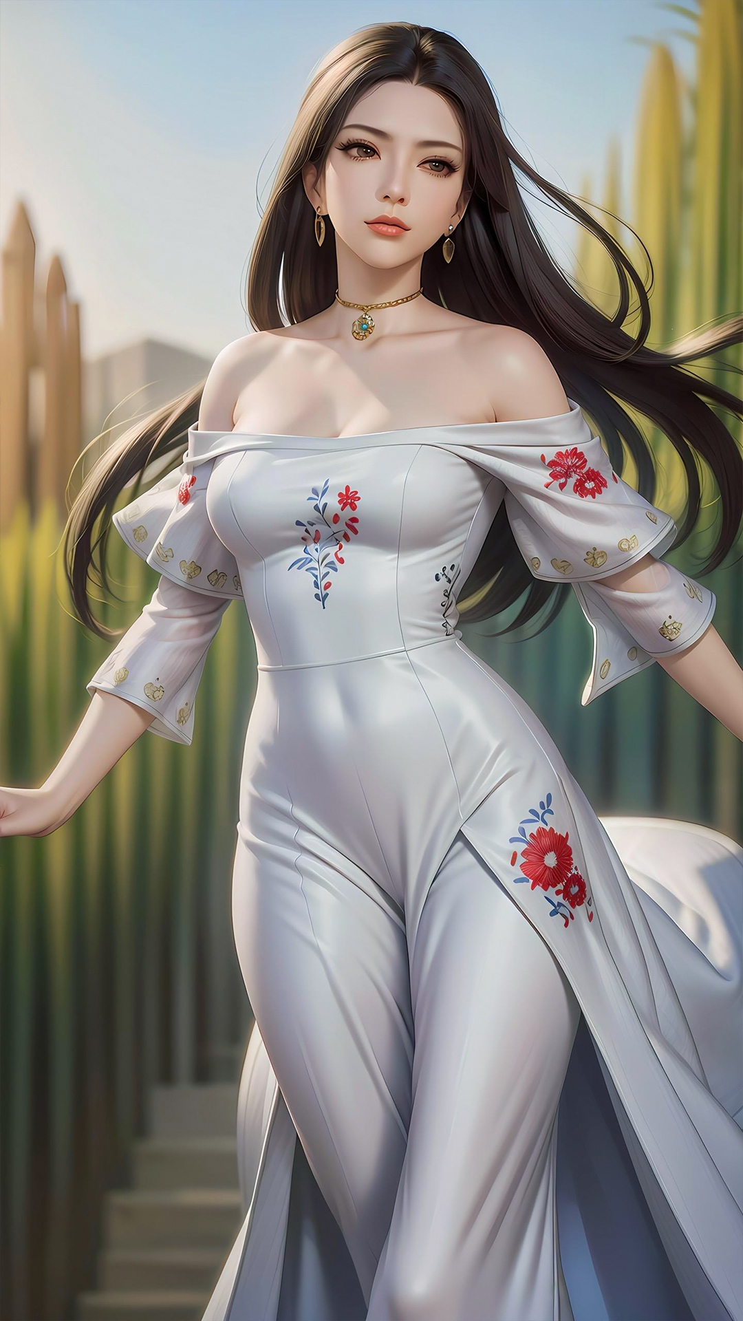 《凡人修仙传》国漫女神南宫婉ai手机壁纸:甘如霜转世