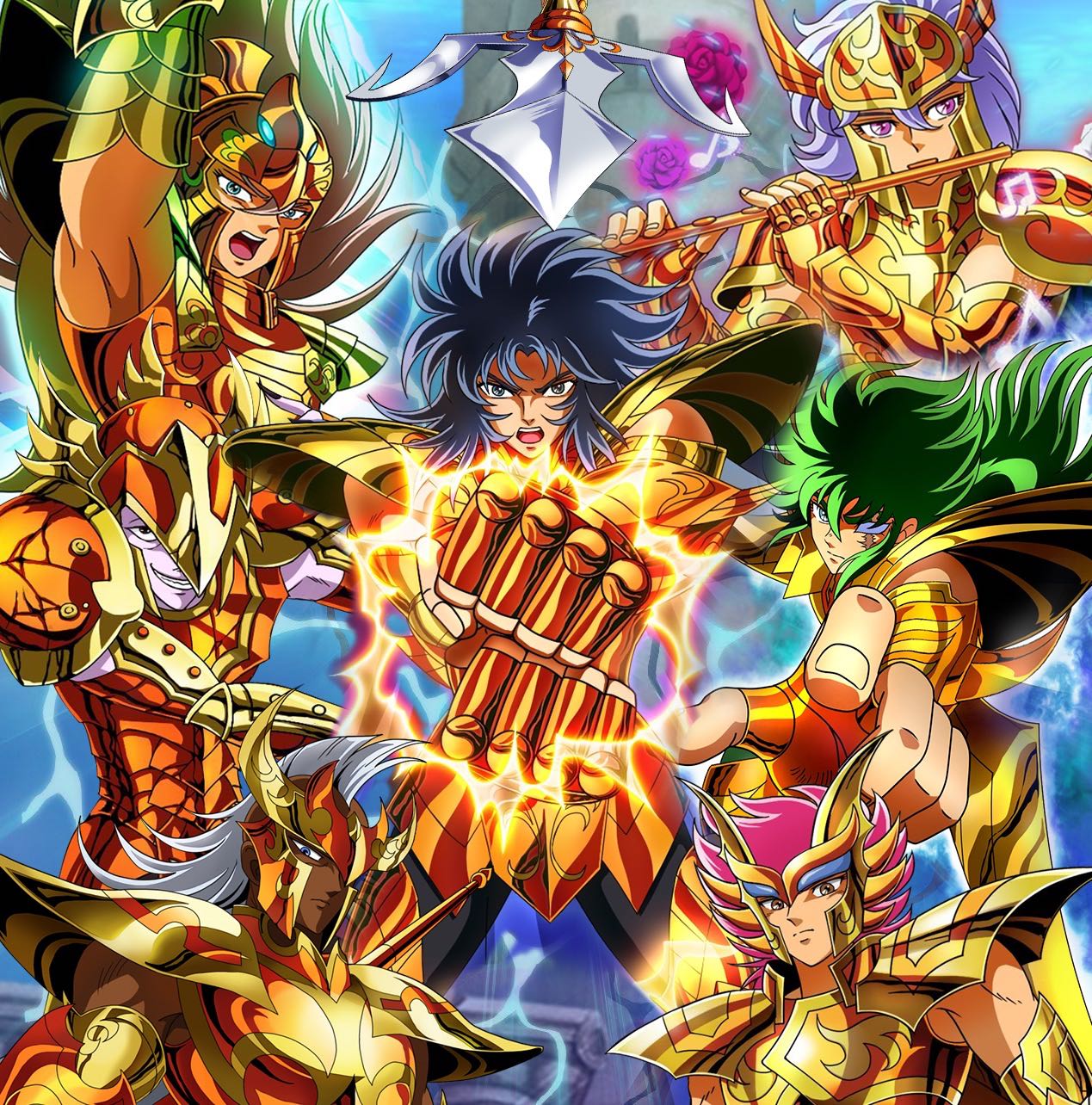 圣斗士星矢:海皇波塞冬座下的海洋七将军中,谁的招数比较全面?