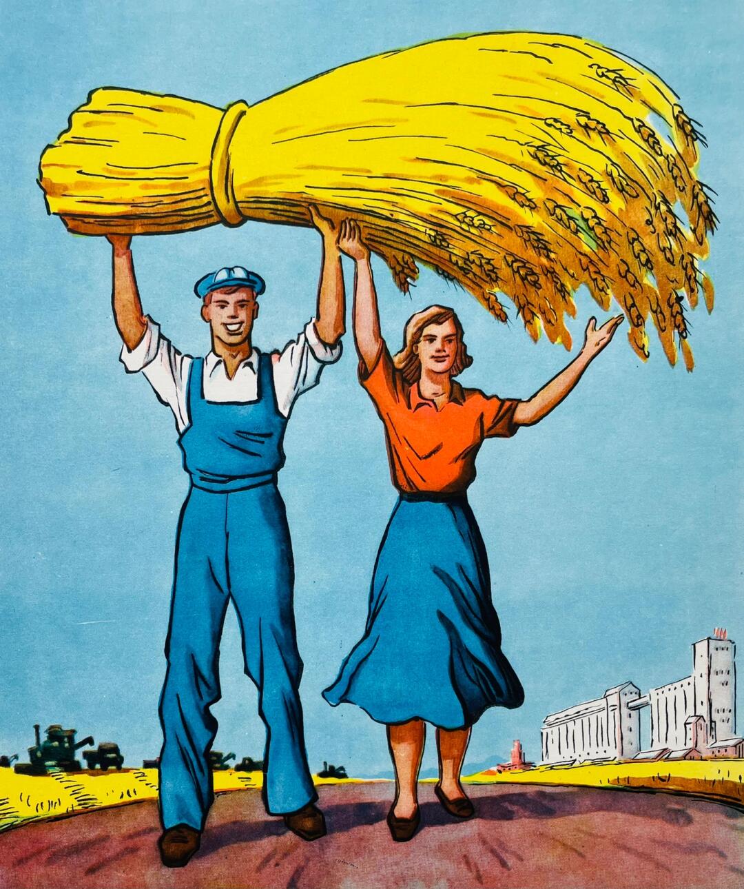 50年代苏联讽刺漫画欣赏,太贴切了