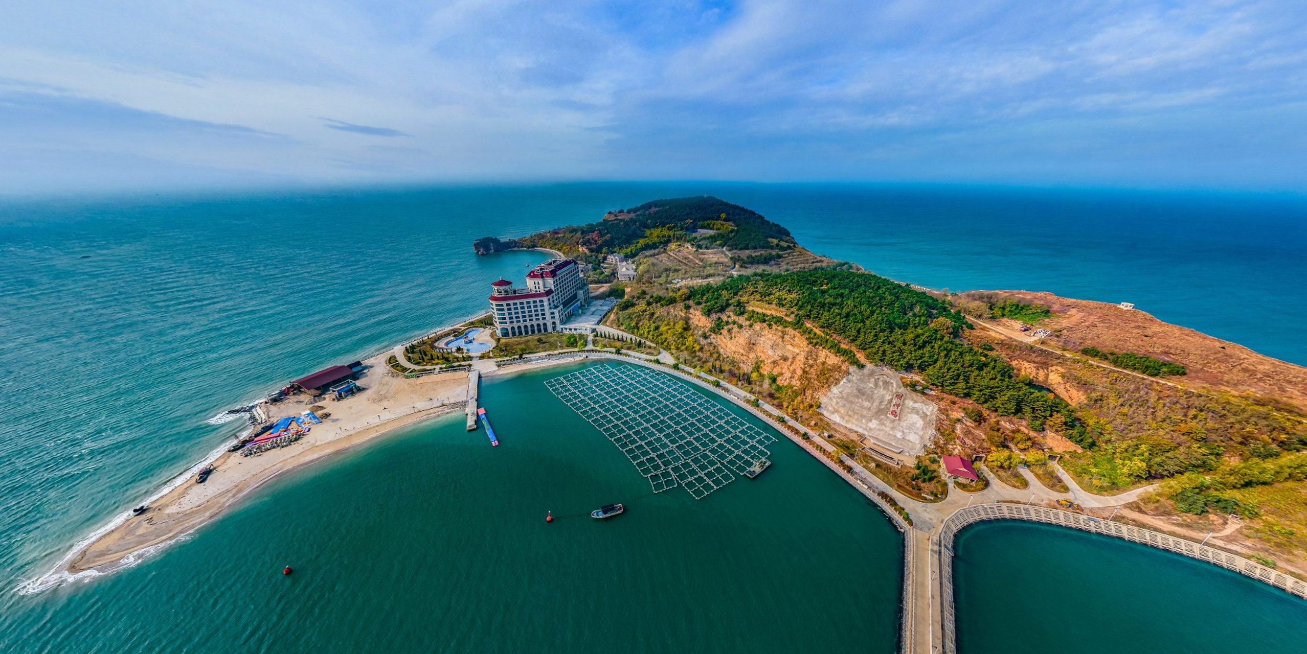 长海县海域图片