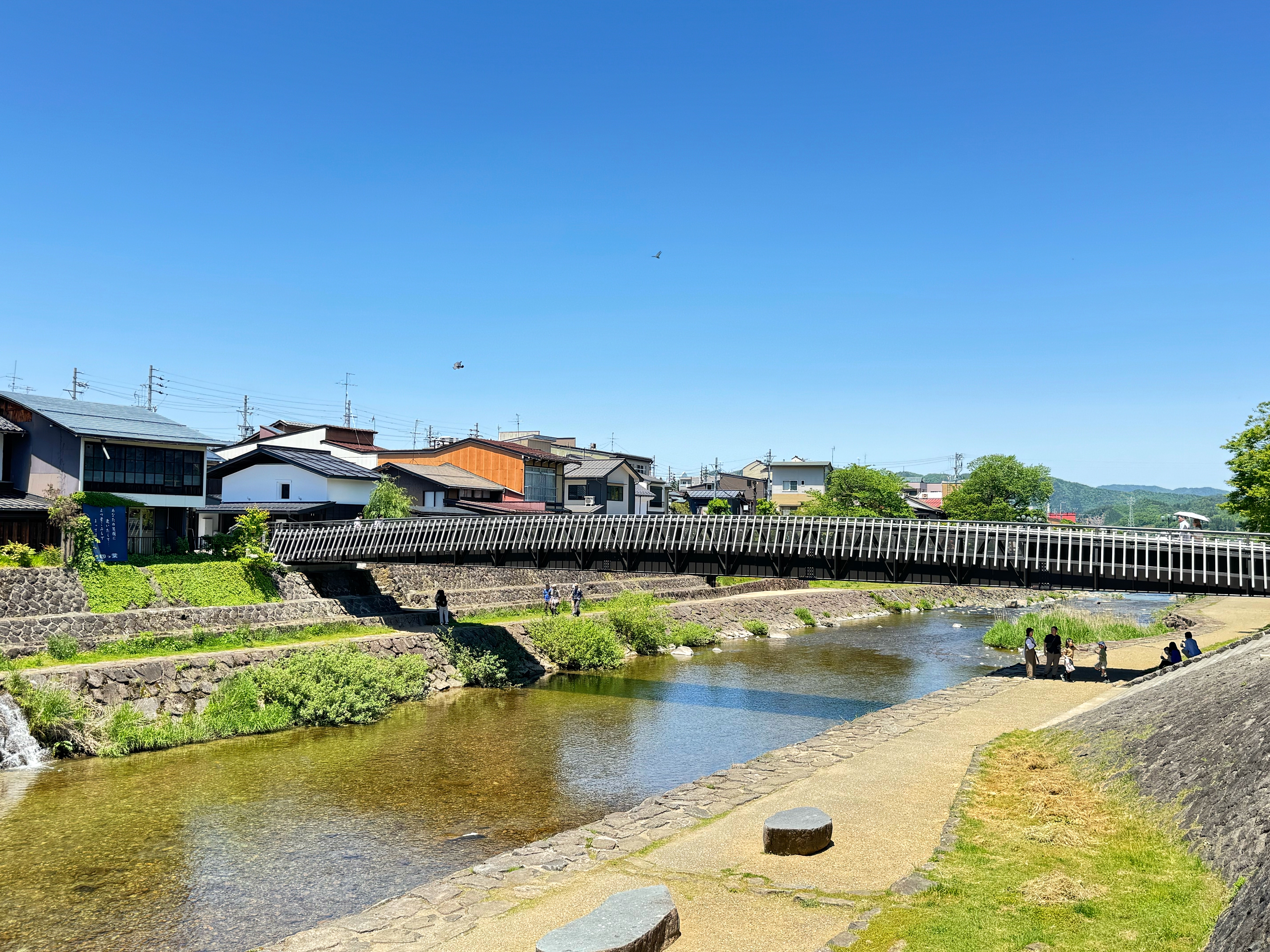 日本的美丽乡村飞驒高山和白川乡合掌村