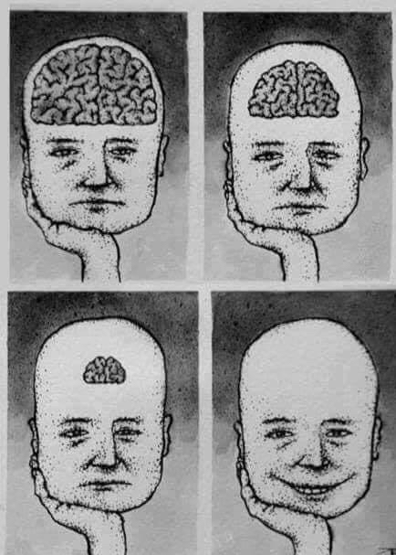 脑子不正常的人表现丢三落四说说(脑子不正常了)