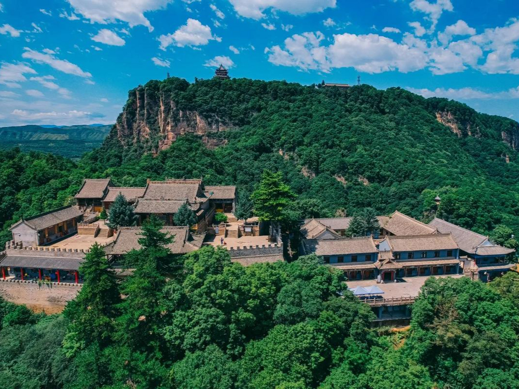 古今之旅回盼千年#甘肃崆峒山:是有着中华道教第一山之称,此处诞傻哪