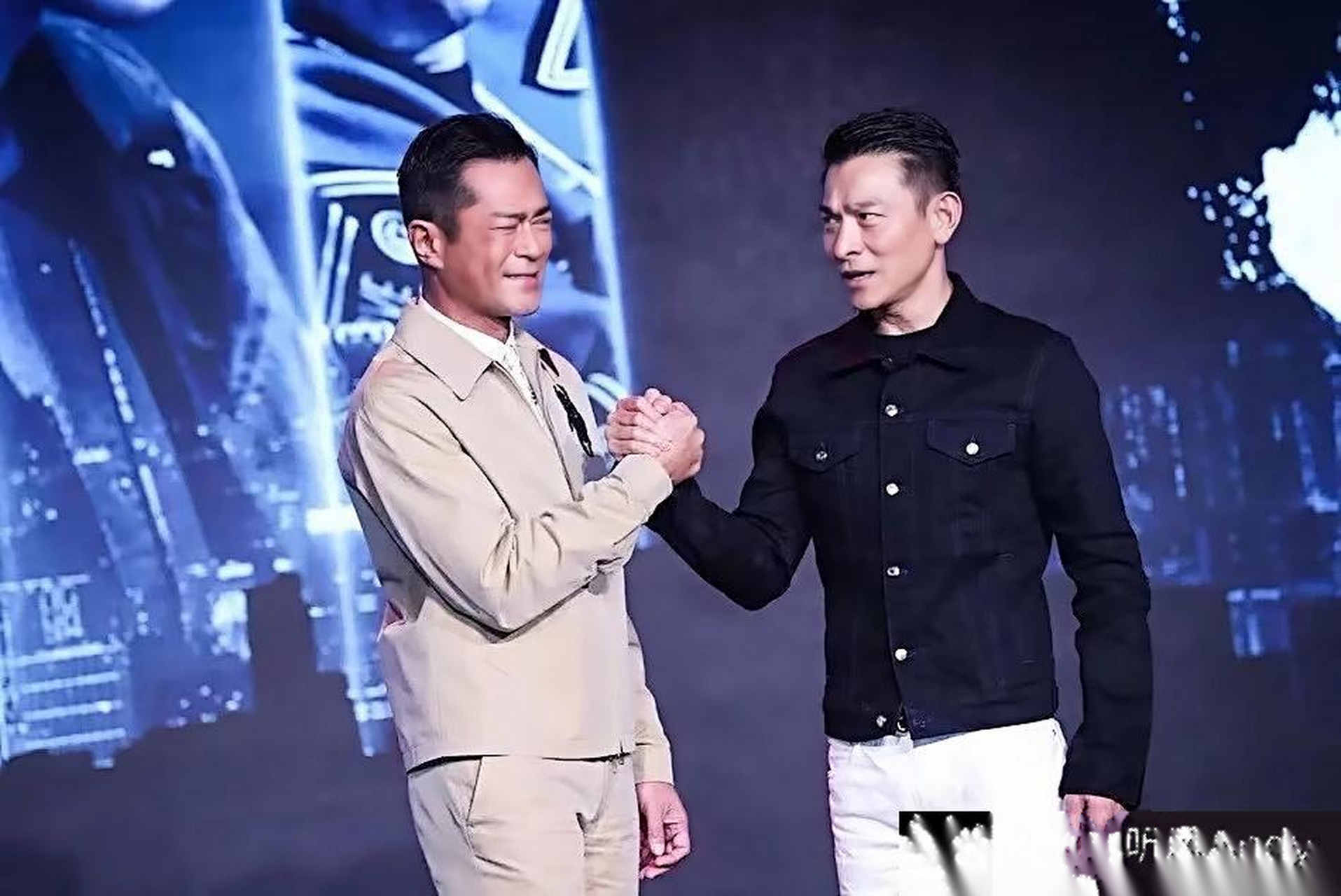 刘德华,古天乐两大型男同框
