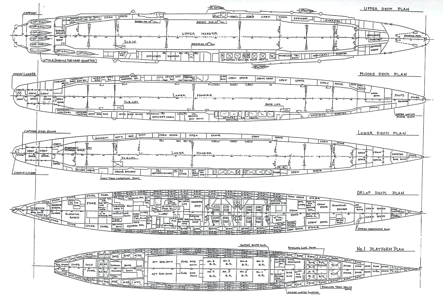 舰船欣赏:ijn海军 大凤号航空母舰,该舰是岛国海军最后一艘建造的正规
