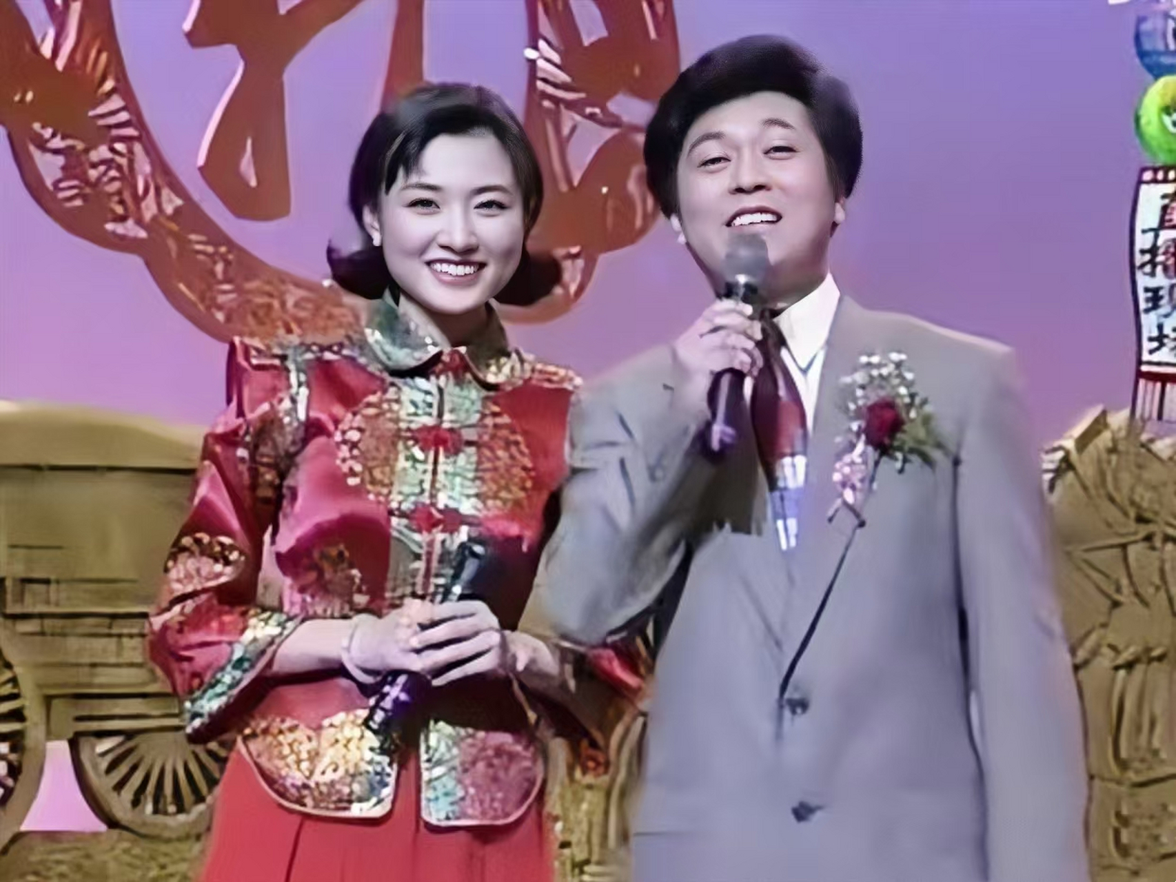 1996年春晚主持人是谁图片