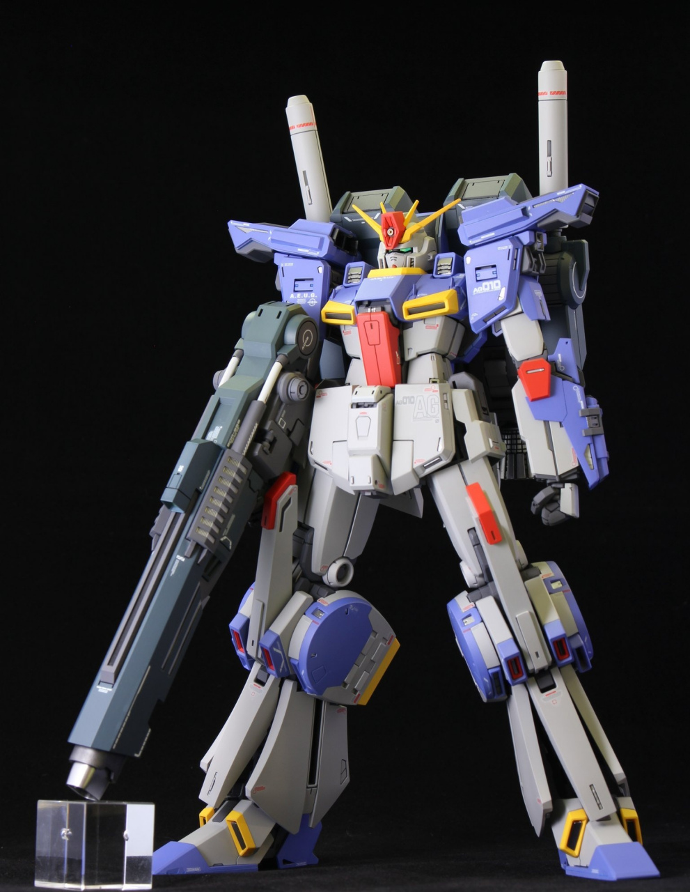 模型欣赏:日推"我的zz"活动中制作的各种zz高达模型,该机是阿纳海姆