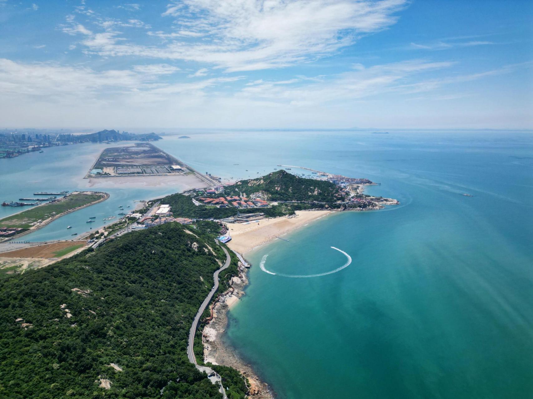 江苏连云港的连岛景区,是一个需要探索的地方.