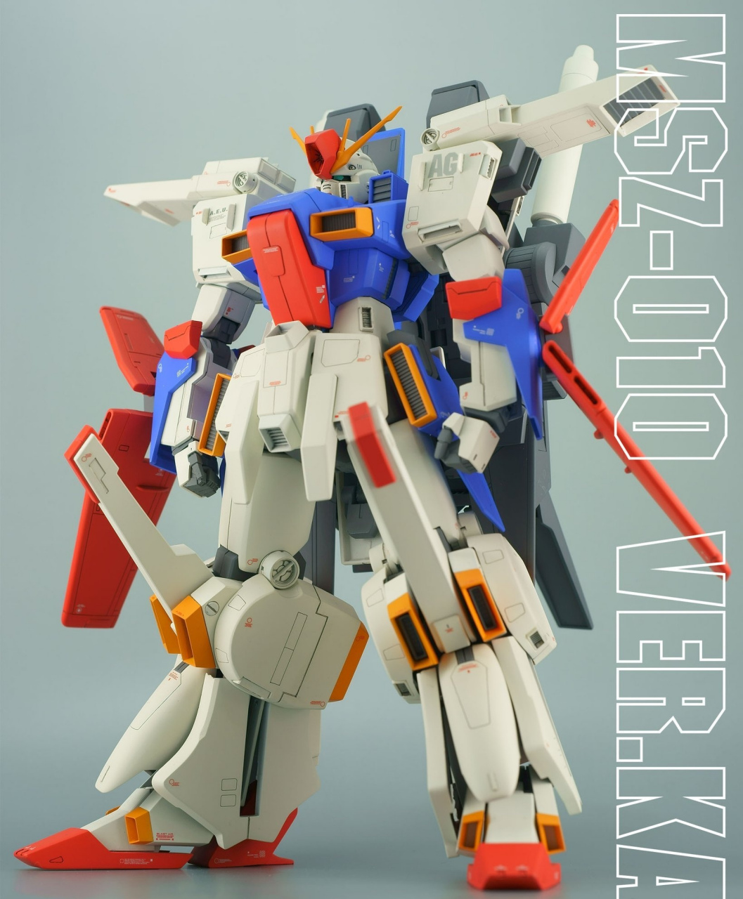 日推"我的zz"活动中制作的各种zz高达模型,该机是阿纳海姆电子公司与