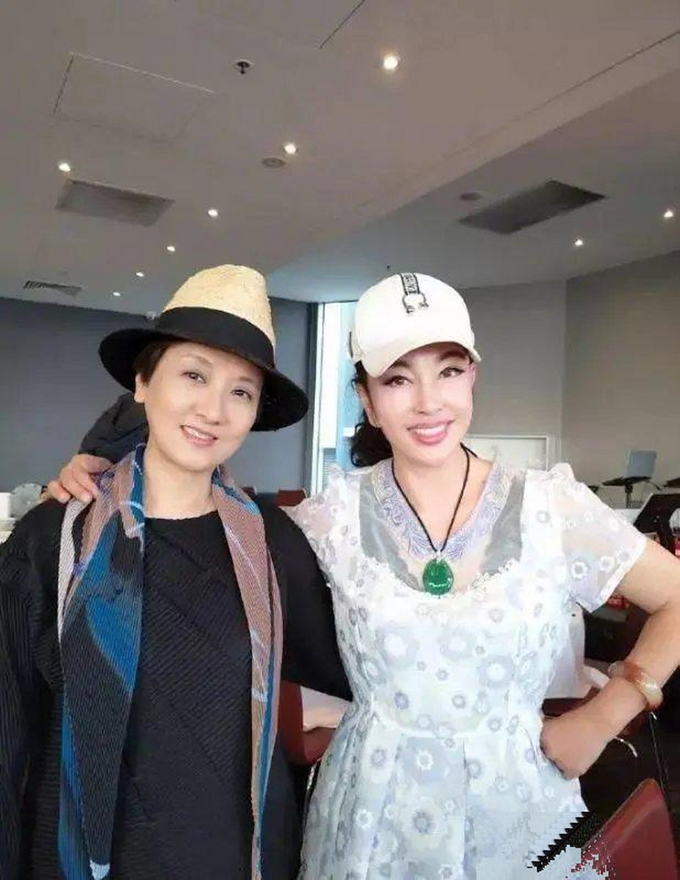 邓婕和刘晓庆两代王熙凤同框,自然老去与保养过度的差距很真实!