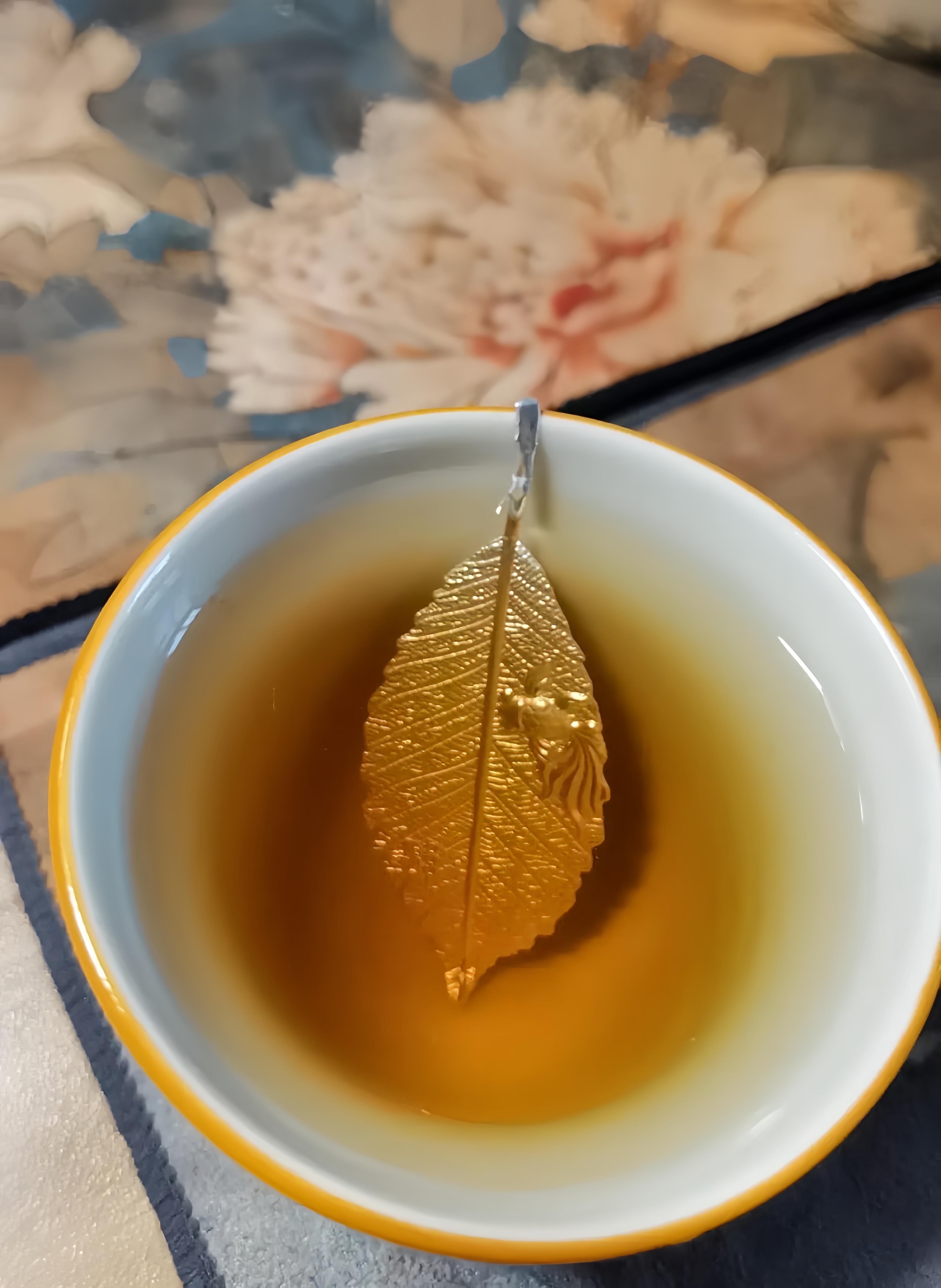请原谅我的孤陋寡闻有谁知道这是什么喝茶的礼仪吗?
