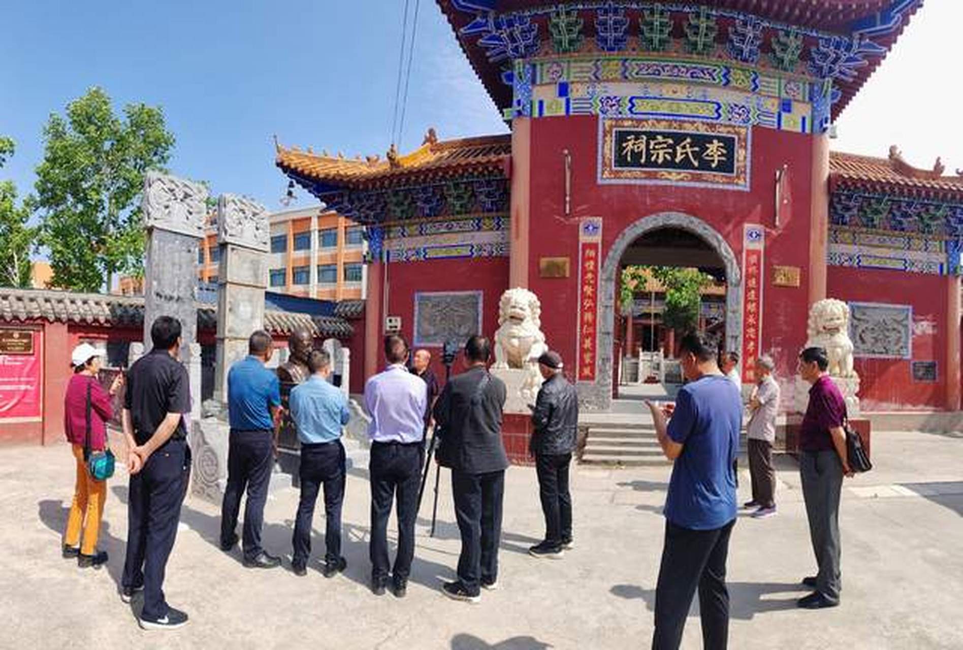 [原文:巩义回郭镇清西李氏宗祠参.