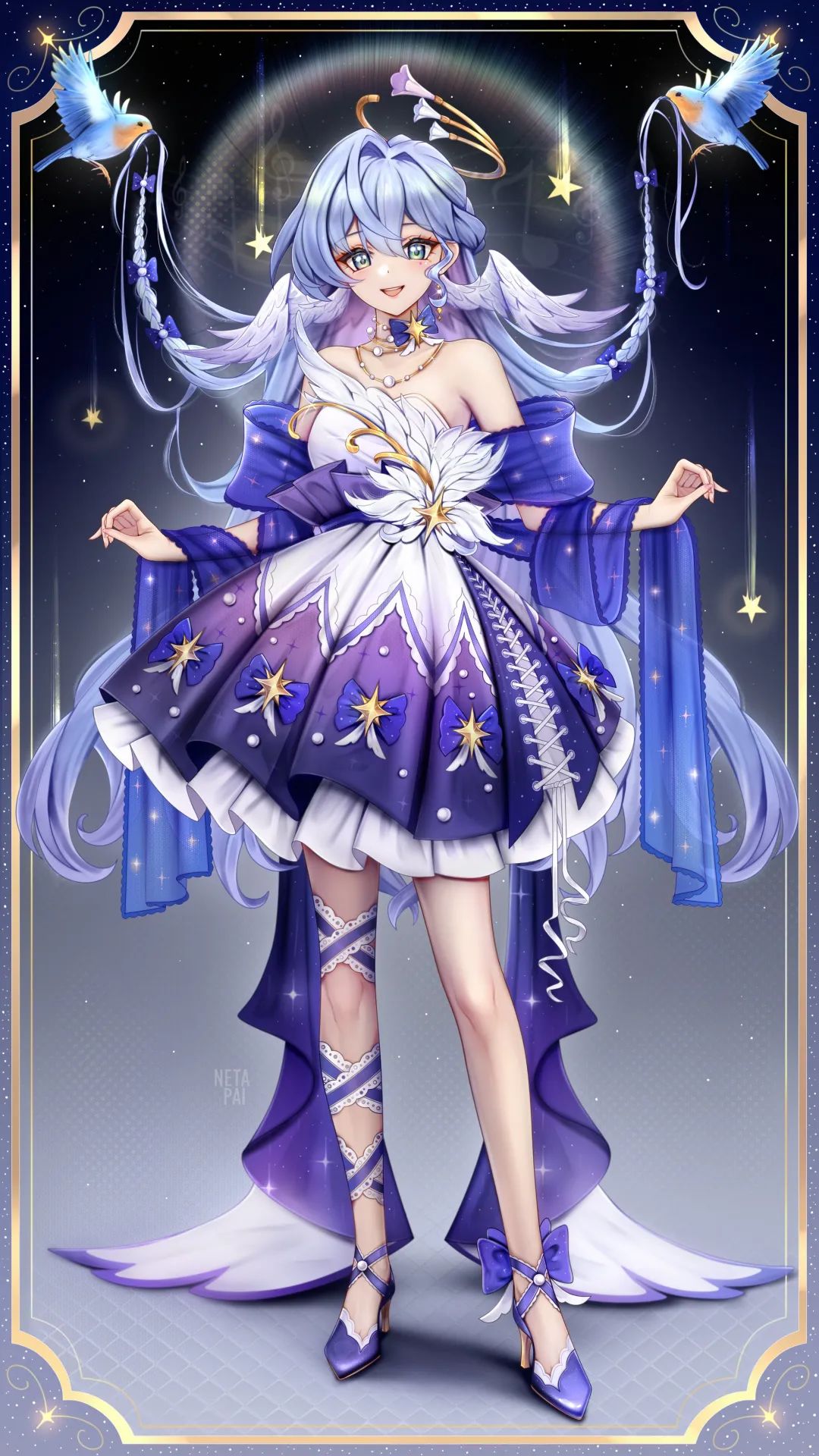 崩铁:知更鸟新时装方案!黑丝魔女,魔法蓬蓬裙,官方收录排面大