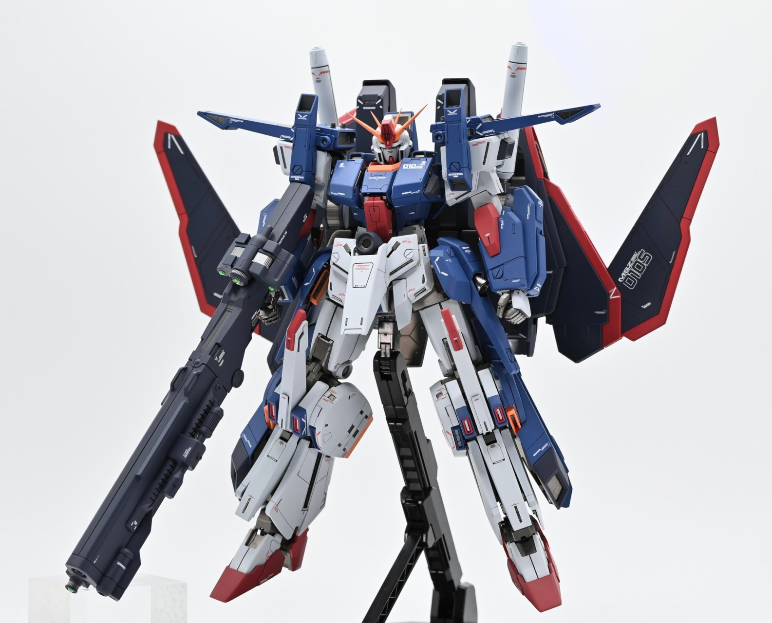 模型欣赏:日推"我的zz"活动中制作的各种zz高达模型,该机是阿纳海姆