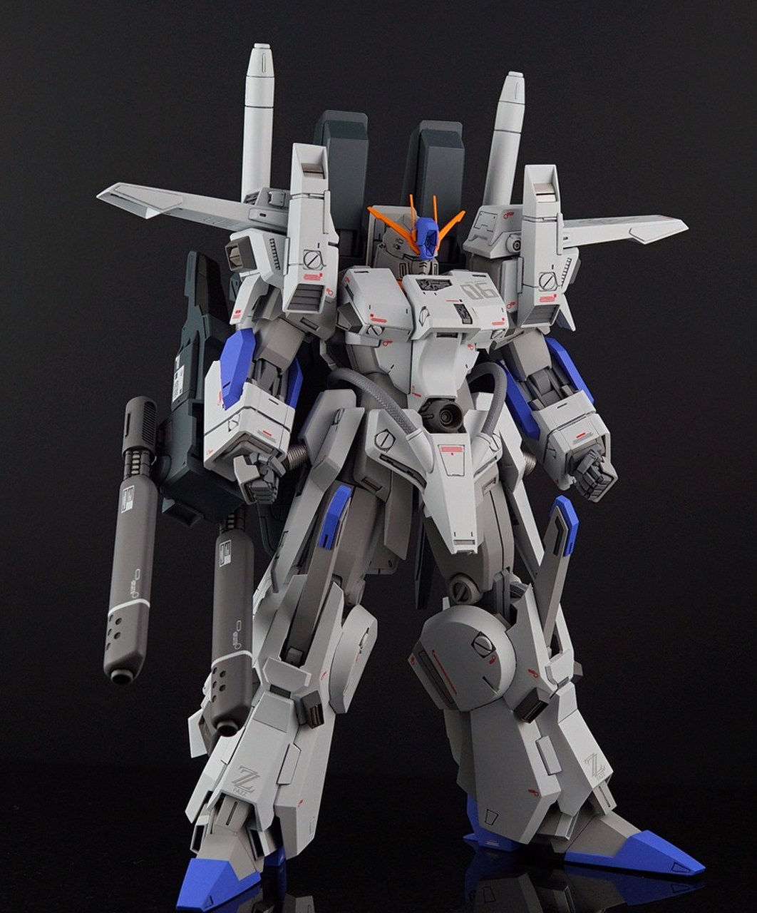 模型欣赏:日推"我的zz"活动中制作的各种zz高达模型,该机是阿纳海姆