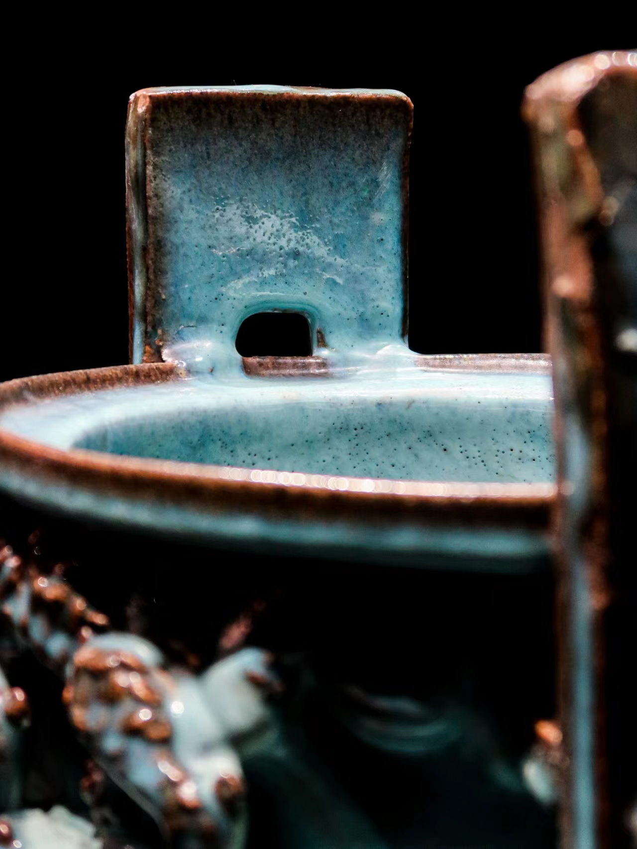 每天认识一个文物:元钧窑"小宋自造"香炉