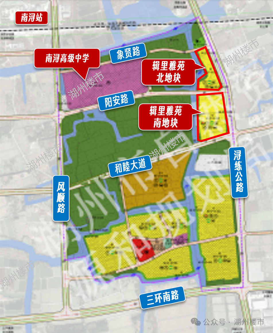 最新!南浔又一街区规划曝光,涉及安置房和多条道路