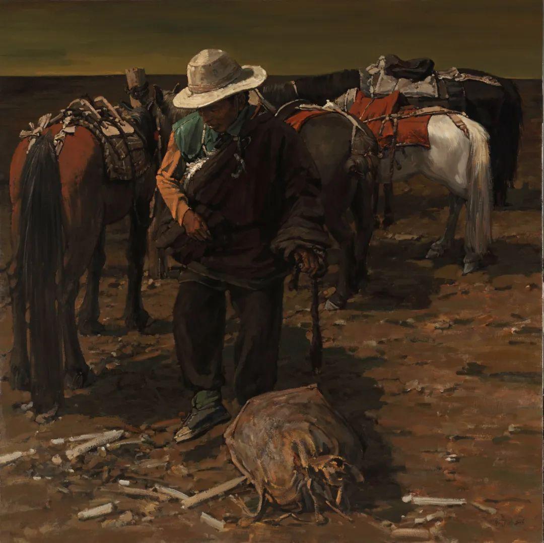 作品朴实厚重,震撼心灵-韩洪伟油画作品赏析