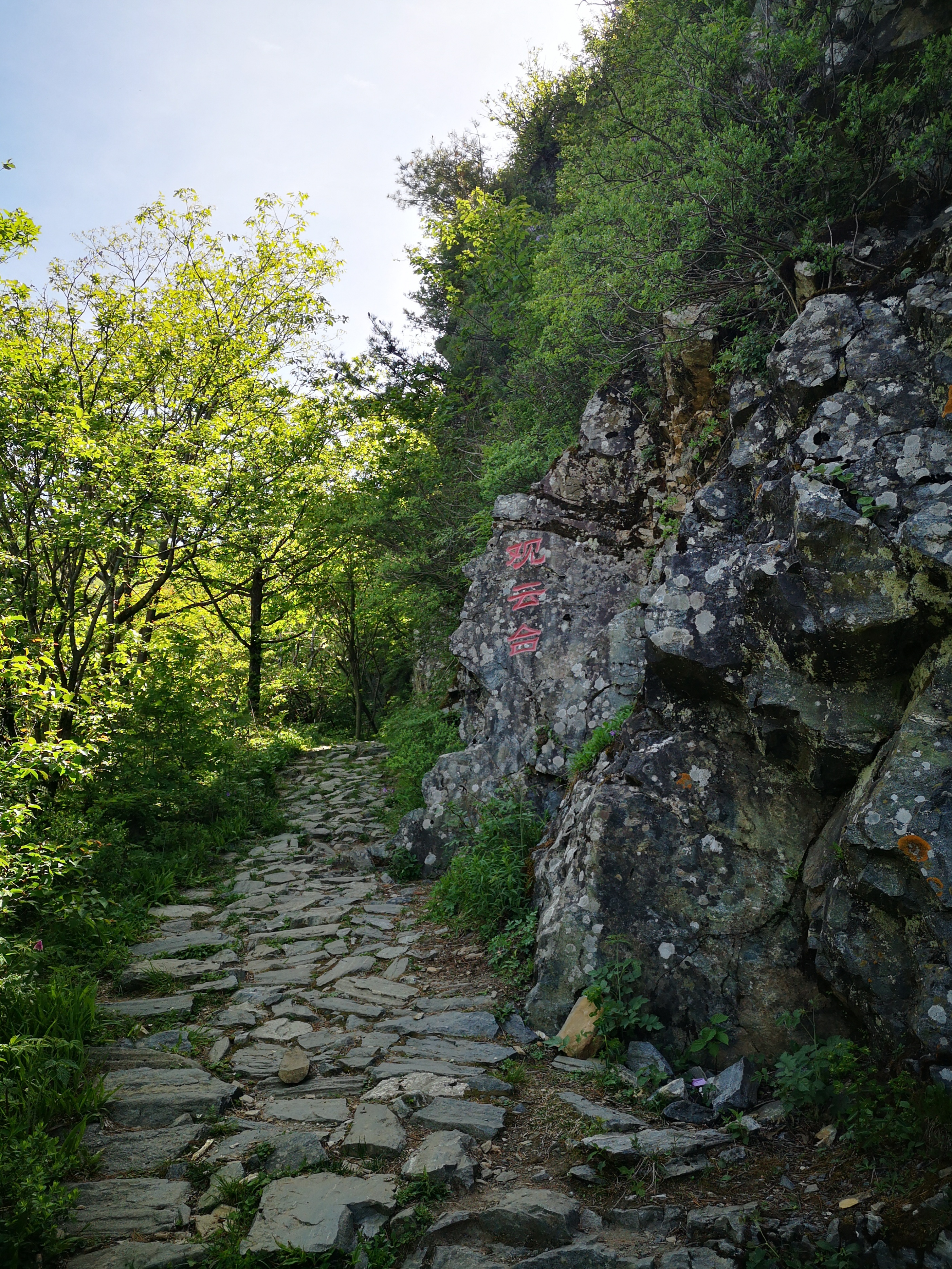 柞水县秦楚古道景区图片