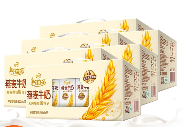 伊利谷粒多燕麦牛奶,口感丰富,营养满分!
