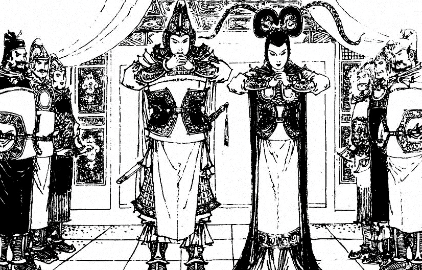 杨宗保穆桂英结良缘,怀旧连环画故事《穆柯寨》