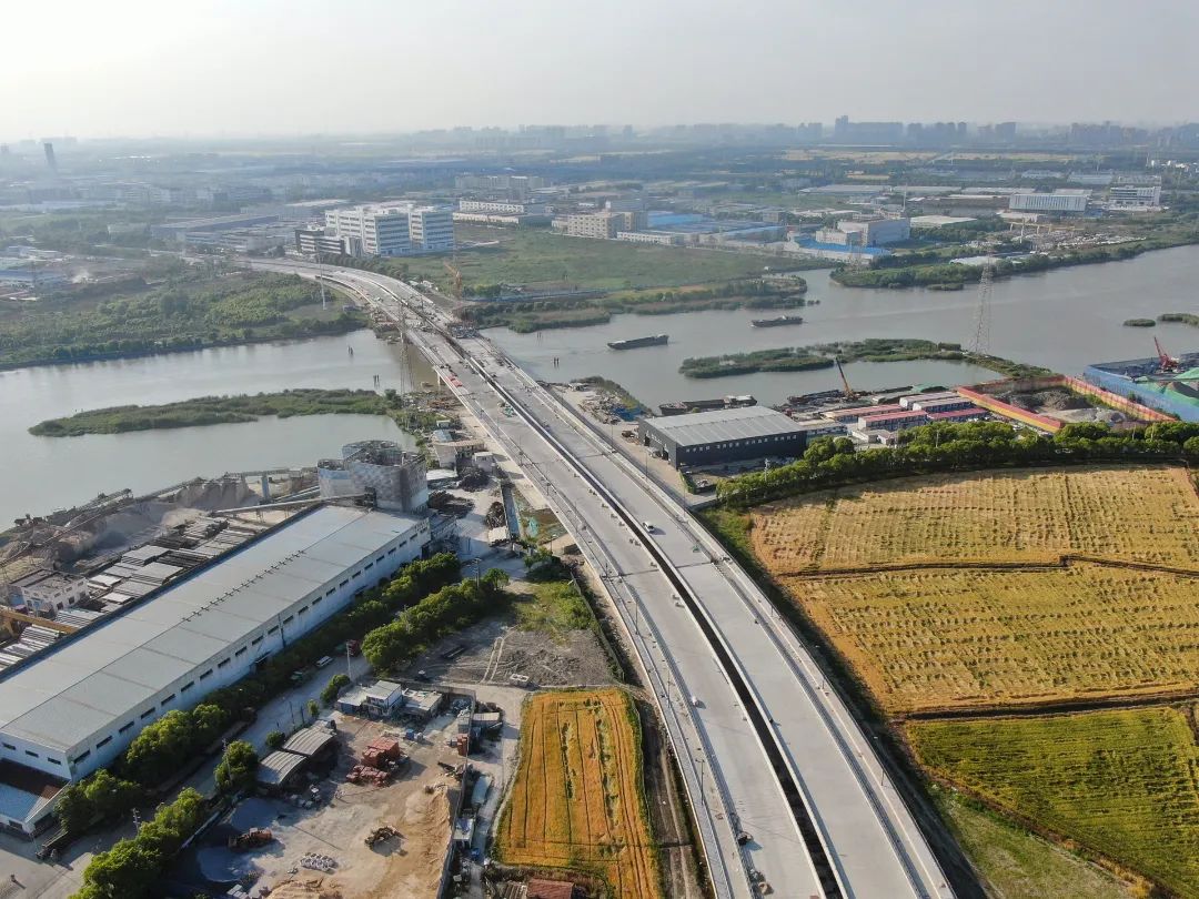 苏州吴淞江大桥主桥实现全幅贯通