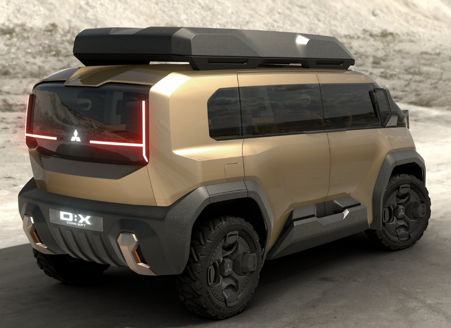 三菱计划在美国推出全新越野mpv,造型炫酷酷似火星探测车,采用无b柱