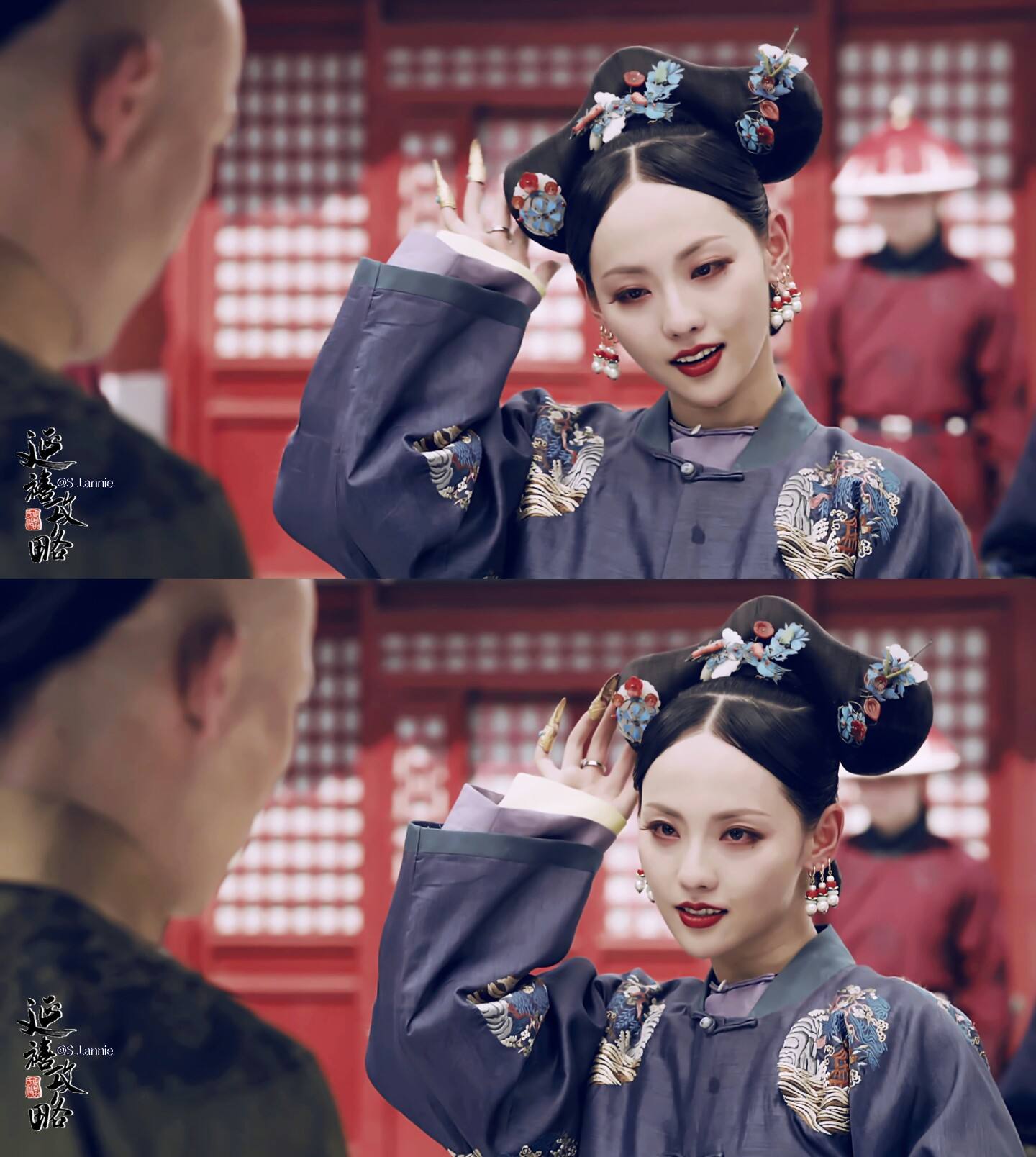 她不仅以倾国倾城之貌成为剧集的颜值担当,更凭借精湛的演技和独特的