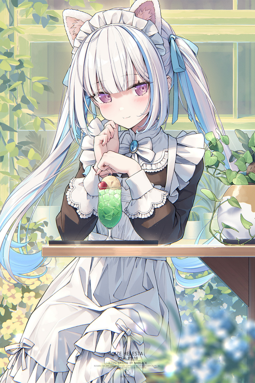 兽耳女仆陪你520可好?[期待] 画师:nablack #二次元