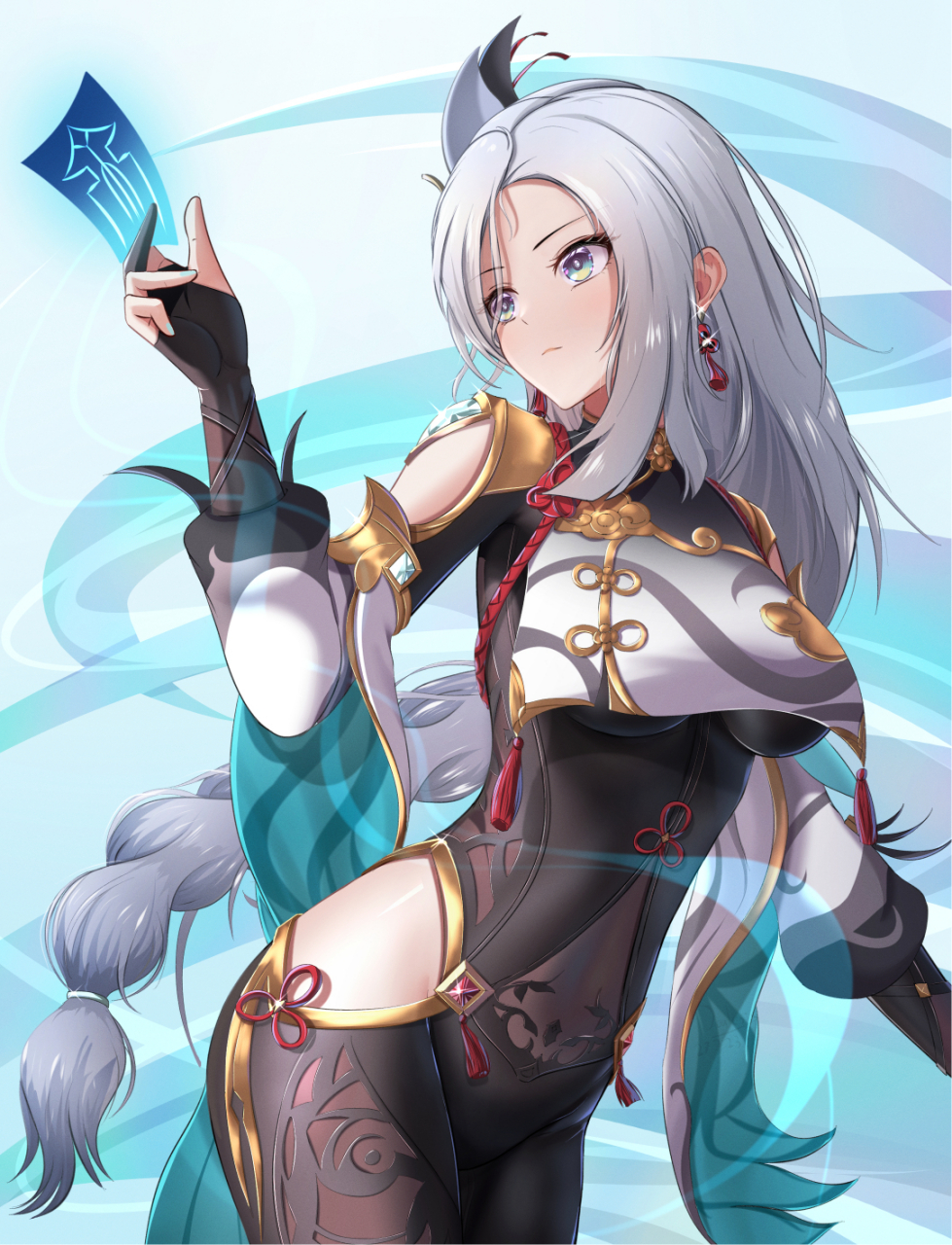 原神 申鹤 画师:dealesis #花式兴趣爱好大赏