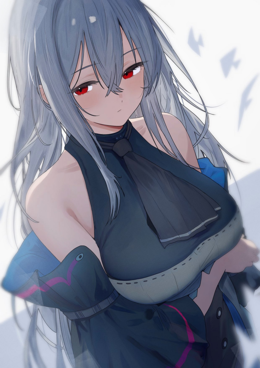 二次元集结号# 白发红瞳,狠狠的戳中了我的xp