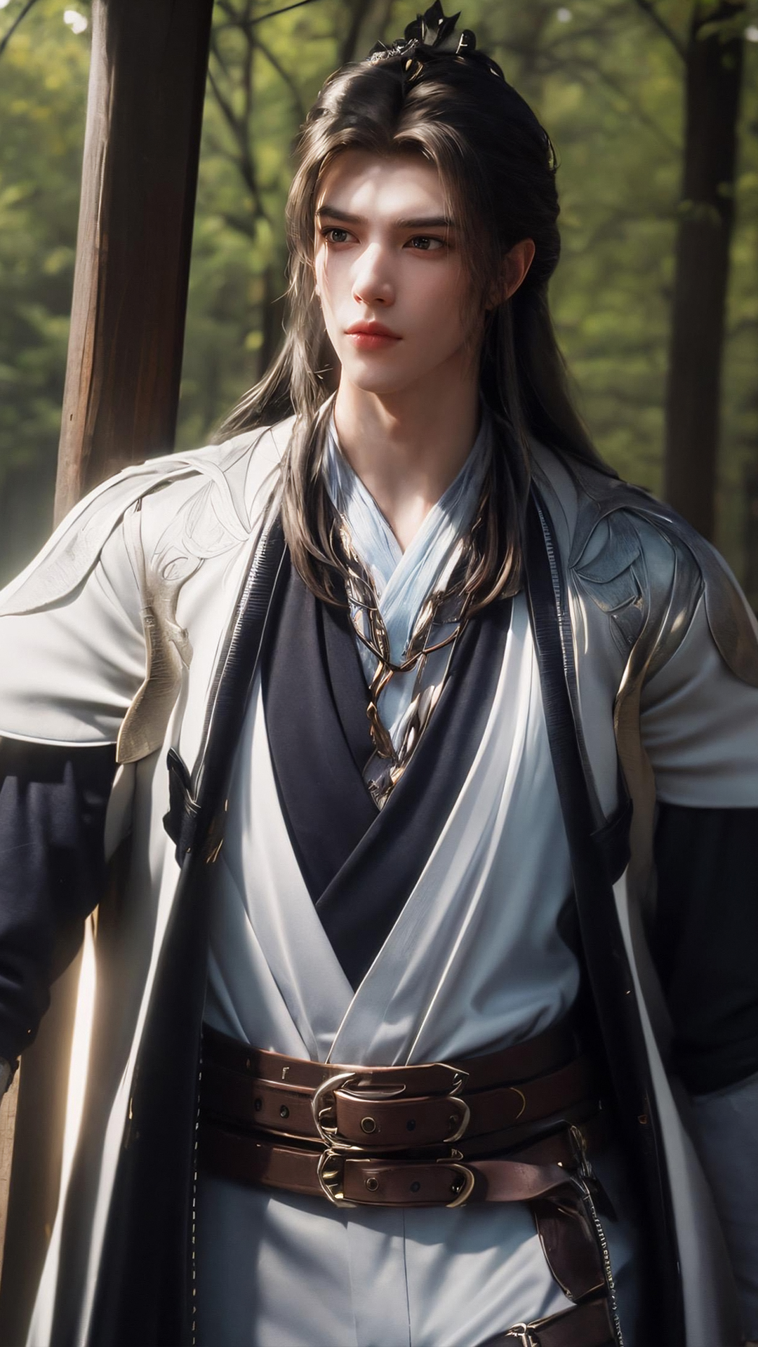 仙逆王林4k手机壁纸:王林成吞魂,历经千年,借马良霸气回归!