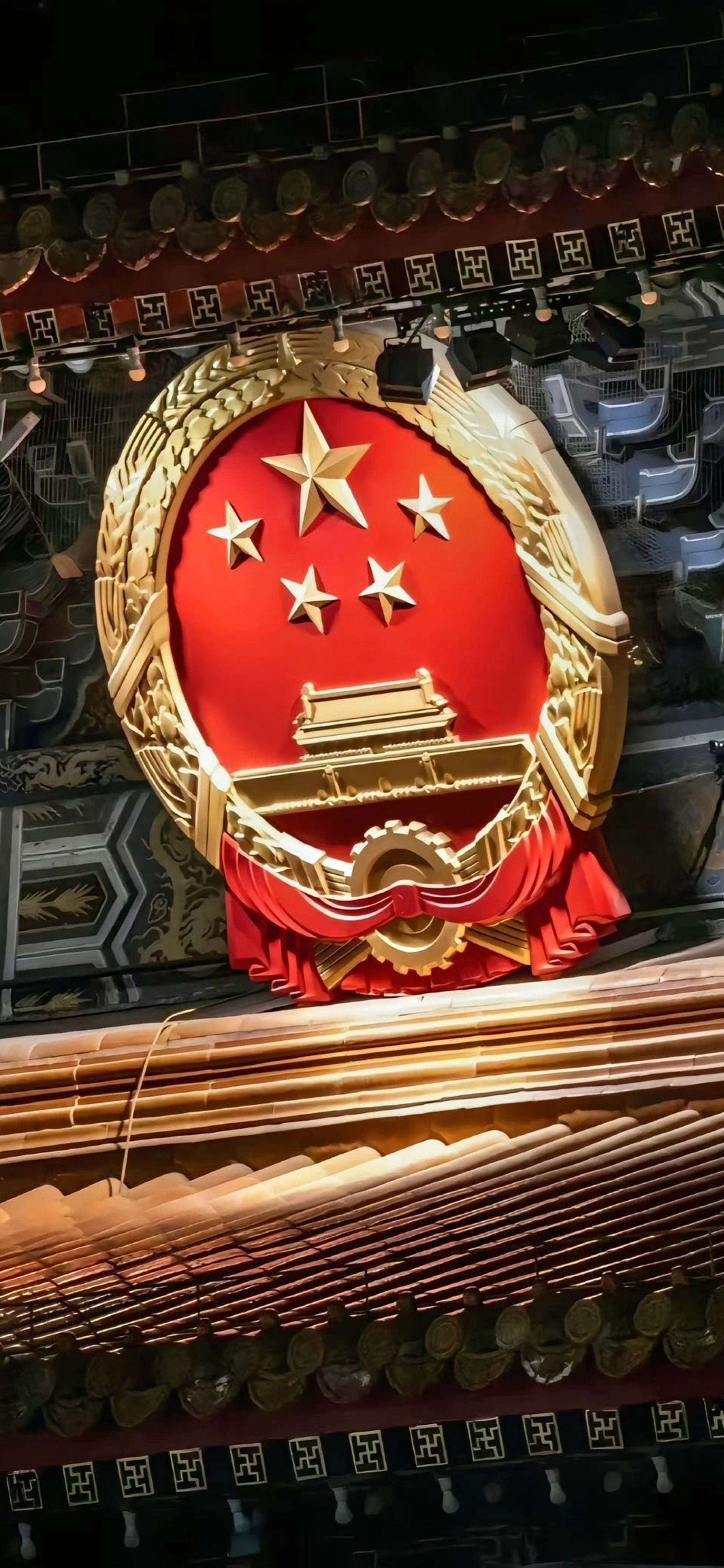 一抹中国红,一颗爱国心|4k超高清壁纸