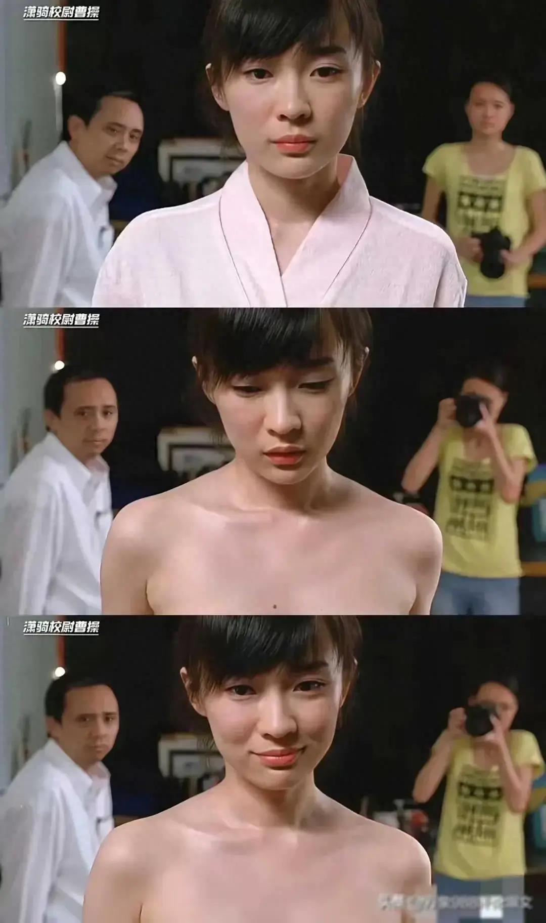 年轻霍思燕一脱成名,电影《我要成名》引发热议