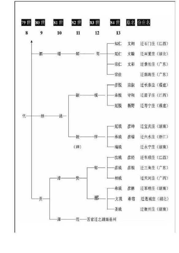 邹氏辈分大全图图片