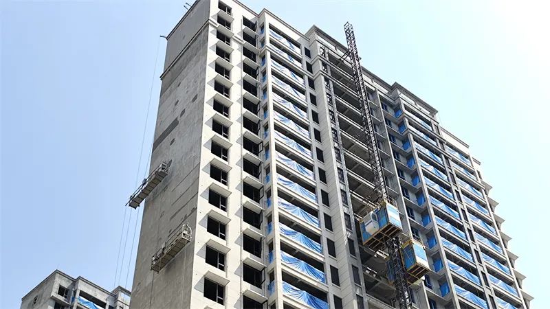 4栋楼外立面即将呈现|蕲春楼盘5月工程进度