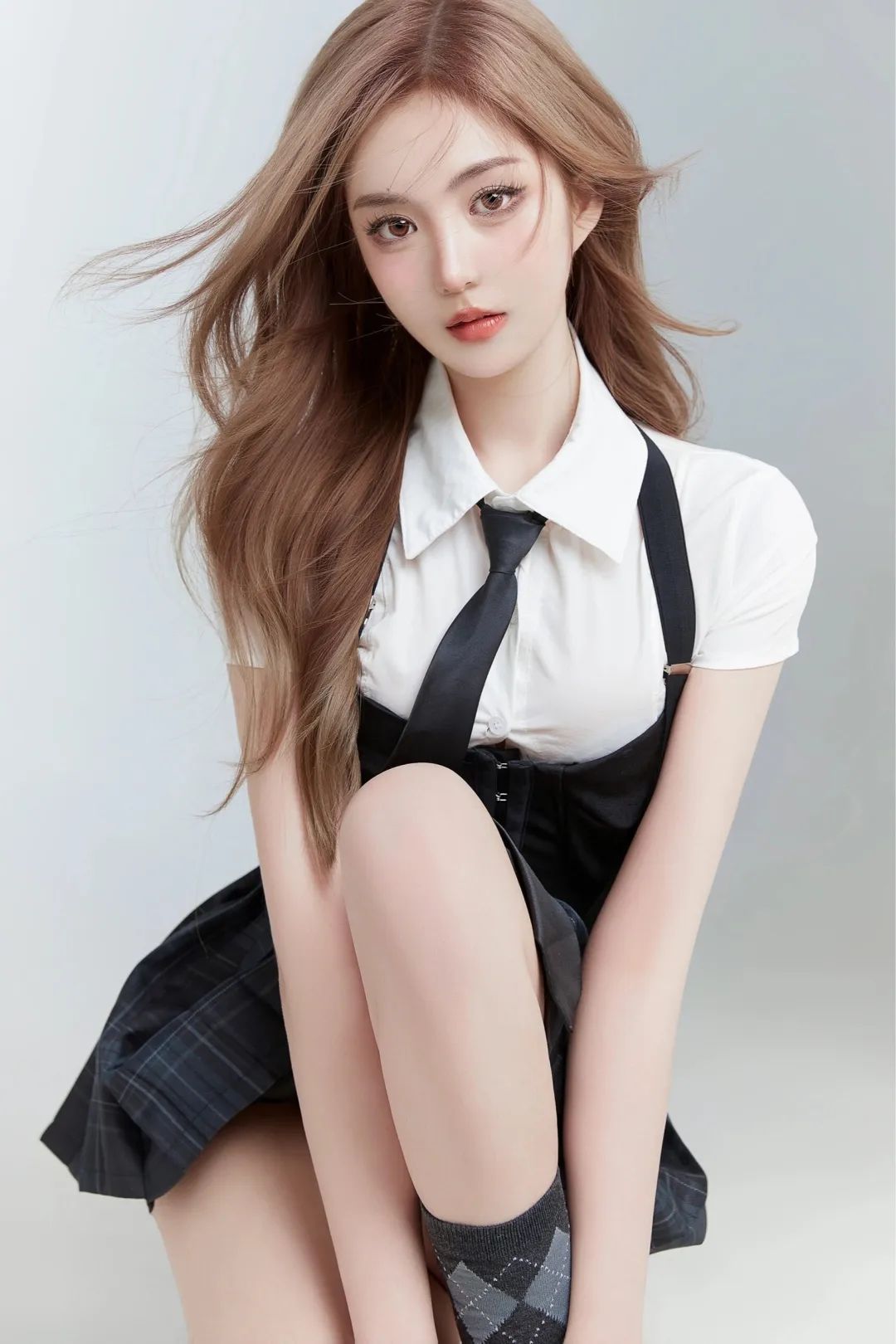 纯真少女魅力写真:美女图片展现纯欲风情