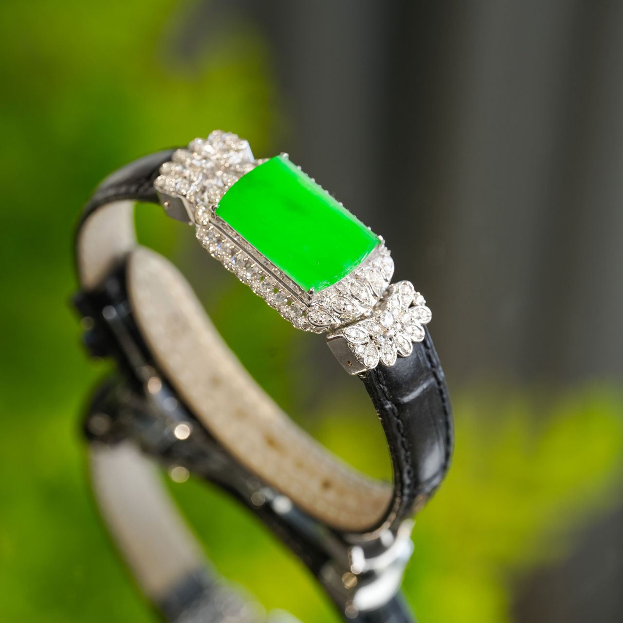 翡翠|无事牌"手表"95 绕于手腕间的高雅,抚去繁杂,清凉本然01 别